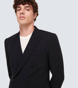 Valentino Double-breasted wool blazer