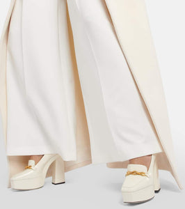Jimmy Choo Diamond Tilda embellished patent leather pumps
