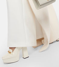 Jimmy Choo Diamond Tilda embellished patent leather pumps