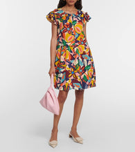 Velvet Alexandra printed minidress