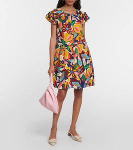 Velvet Alexandra printed minidress