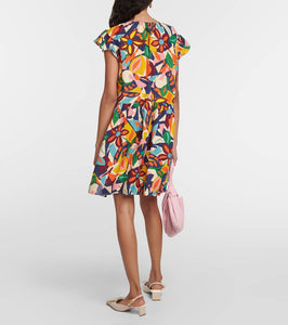 Velvet Alexandra printed minidress