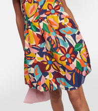 Velvet Alexandra printed minidress