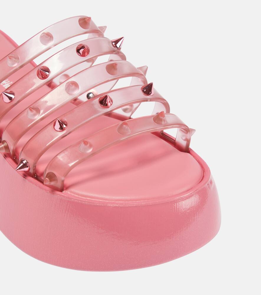 Jean Paul Gaultier x Melissa Becky Punk platform slides