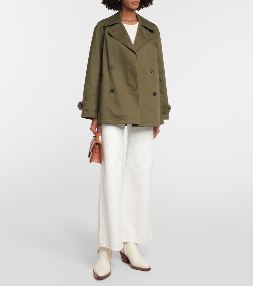 Nili Lotan Cade cotton twill trench coat