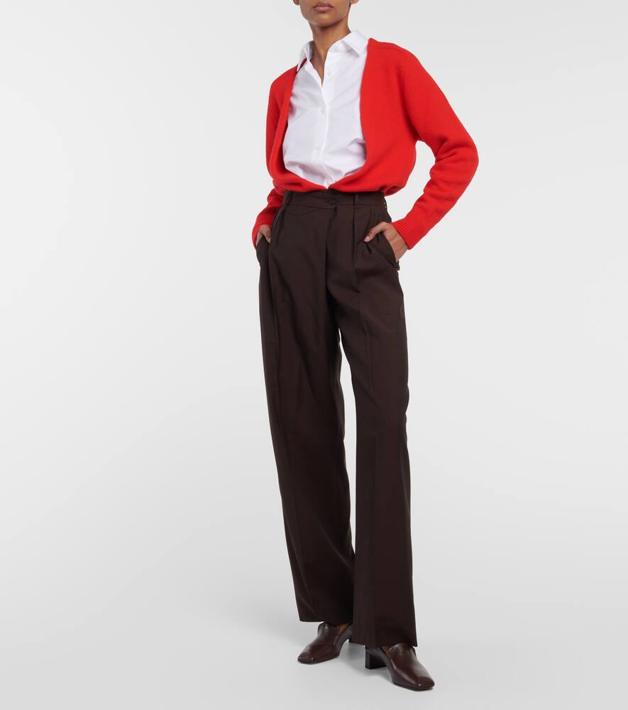 The Row Margaret leather loafers