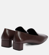 The Row Margaret leather loafers