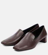 The Row Margaret leather loafers