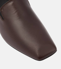 The Row Margaret leather loafers