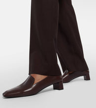 The Row Margaret leather loafers