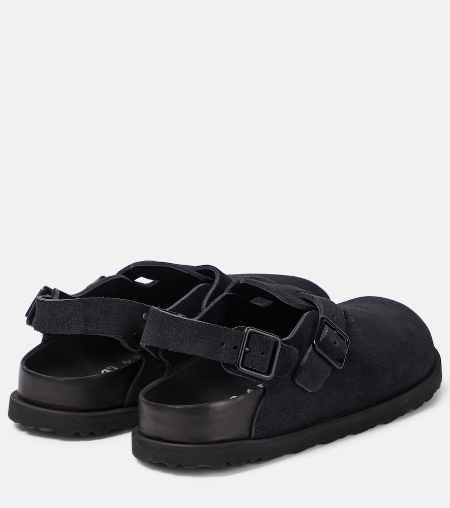 Birkenstock 1774 Tokio suede slingback clogs