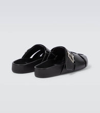 Christian Louboutin Abubizz leather slippers