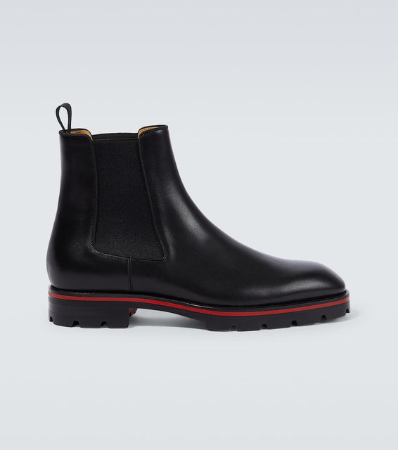 Christian Louboutin Alpinosol leather Chelsea boots