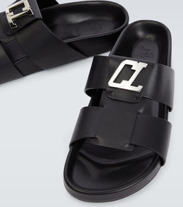 Christian Louboutin Dhabubizz leather sandals