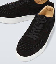Christian Louboutin Happyrui Spikes suede sneakers