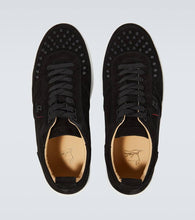 Christian Louboutin Happyrui Spikes suede sneakers