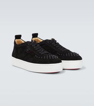 Christian Louboutin Happyrui Spikes suede sneakers