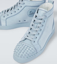 Christian Louboutin Louis Spikes suede sneakers