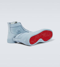 Christian Louboutin Louis Spikes suede sneakers