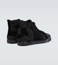 Christian Louboutin Louis suede embellished sneakers