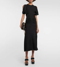 Jimmy Choo Amoure Wedge 130 leather sandals