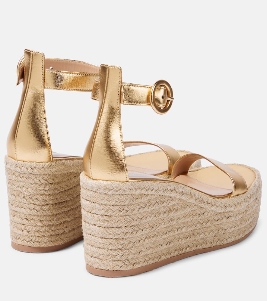 Gianvito Rossi Platform wedge sandals 90