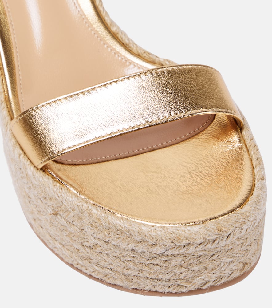 Gianvito Rossi Platform wedge sandals 90