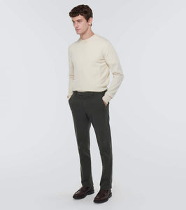 Loro Piana Travis leather penny loafers