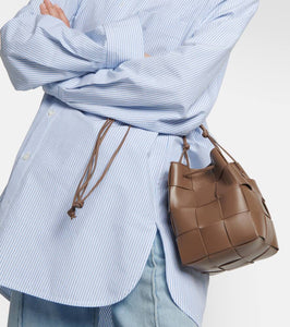 Bottega Veneta Cassette Small leather bucket bag