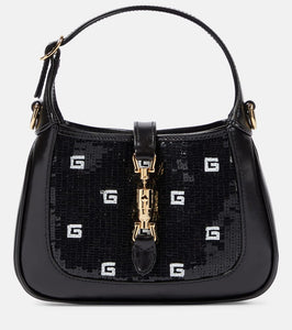 Gucci Jackie 1961 Mini sequin shoulder bag. Shop Gucci Shoulder Bags for women now.