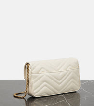 Gucci GG Marmont leather wallet on chain