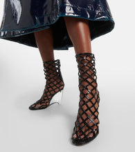 Alaia Leather wedge ankle boots