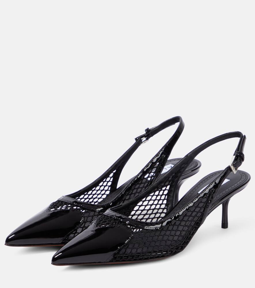Alaia Patent leather slingback pumps