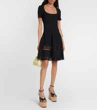 Alaia Patent leather wedge sandals