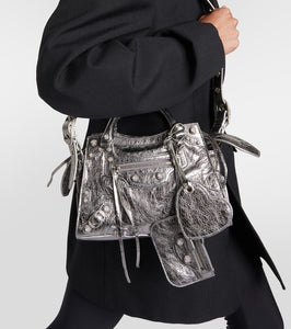 Balenciaga Neo Cagole XS leather tote bag