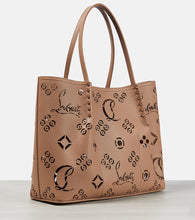 Christian Louboutin Cabarock perforated tote bag