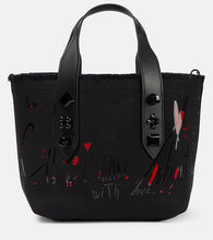 Christian Louboutin Frangibus Small printed canvas tote bag - Christian Louboutin Frangibus 小号印花帆布手提袋