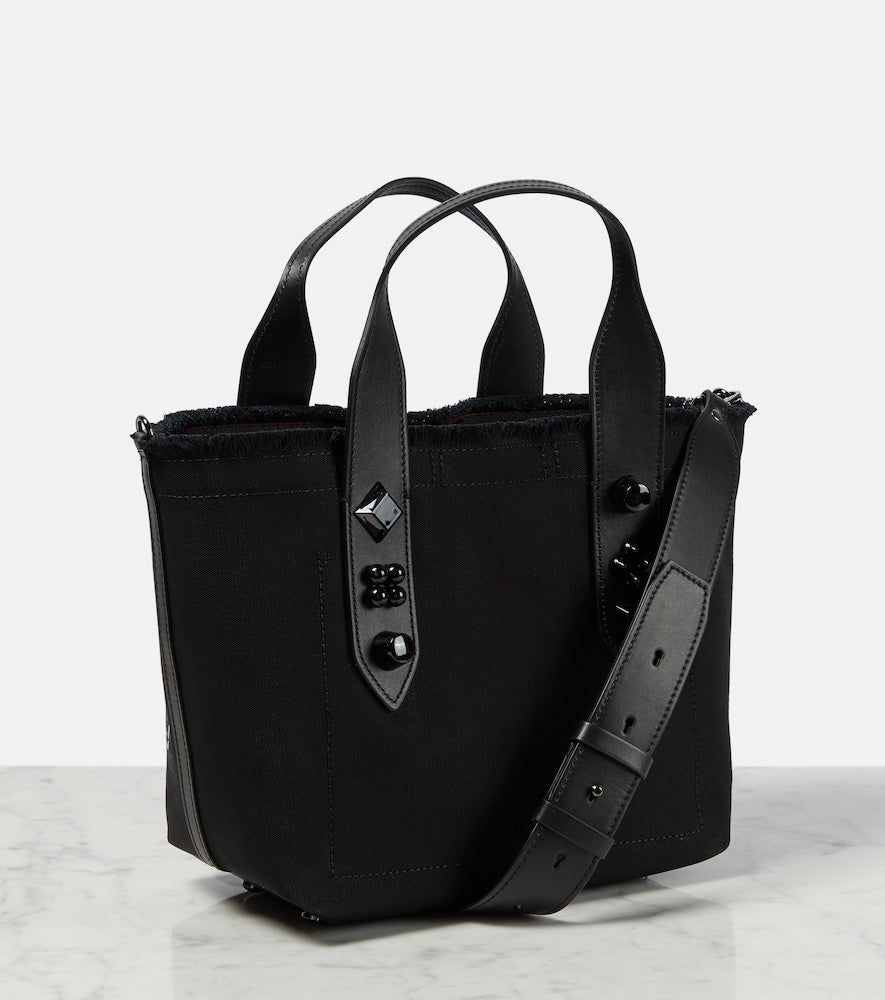 Christian Louboutin Frangibus Small printed canvas tote bag