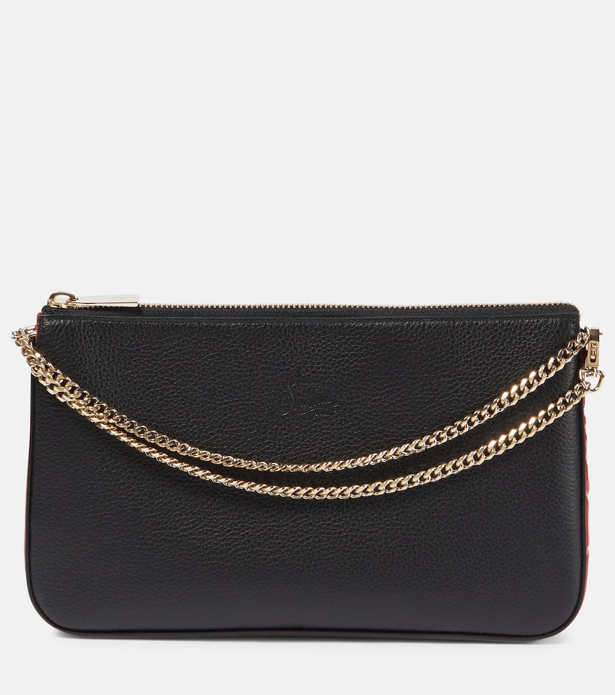 Christian Louboutin Loubila leather clutch - Christian Louboutin Loubila 皮革手拿包