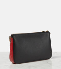 Christian Louboutin Loubila leather clutch