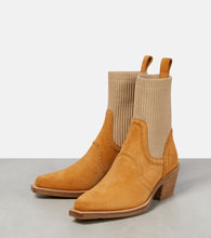 Chloe Nellie suede ankle boots