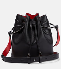 Christian Louboutin By My Side leather bucket bag. Shop Christian Louboutin Shoulder Bags for women now.
