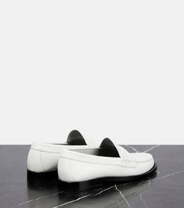 Burberry Leather penny loafers