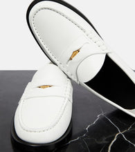 Burberry Leather penny loafers