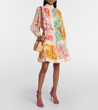 Zimmermann Raie floral ramie minidress