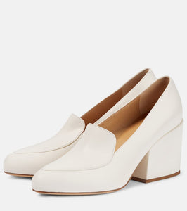 Gabriela Hearst Adrian leather loafer pumps