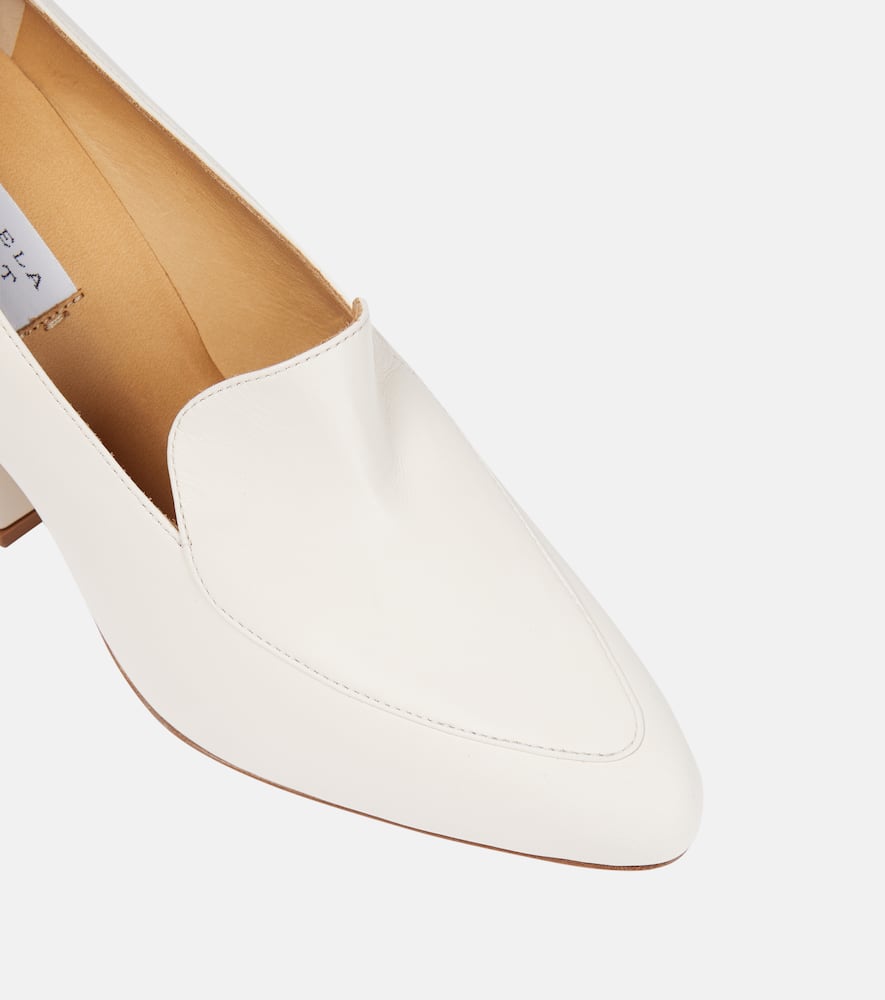 Gabriela Hearst Adrian leather loafer pumps