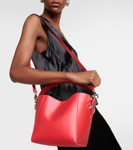 Christian Louboutin Cabachic Mini satin bucket bag