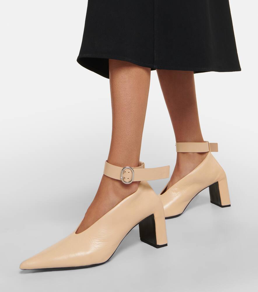 Jil Sander Leather pumps