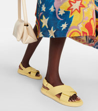 Marni Fussbett leather sandals